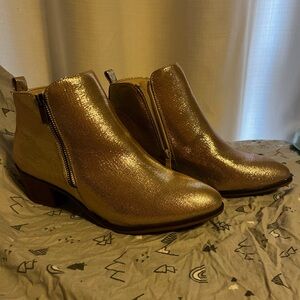 Journee Collection Gold Boots
